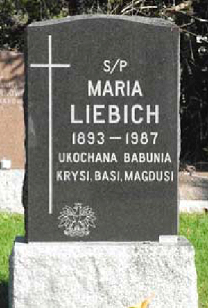 Tombeau de Maria Liebich