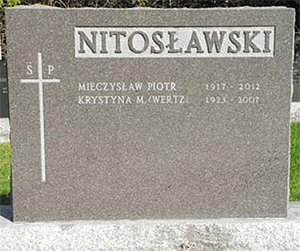 Grób rodziny Nitosławskich