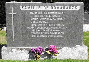 Tombeau de la famille Domaradzki