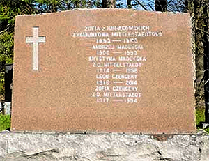 Grave of Mittelstaedt, Madeyski and Czengery families