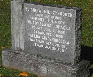 Tombeau de la famille Międzybrodzki