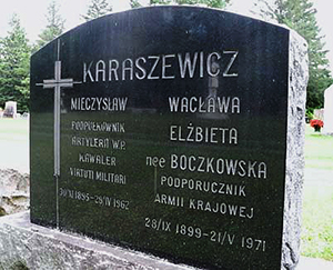 Grób rodziny Karaszewiczów