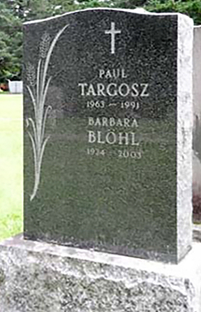Grave of the Targosz Blöhl family