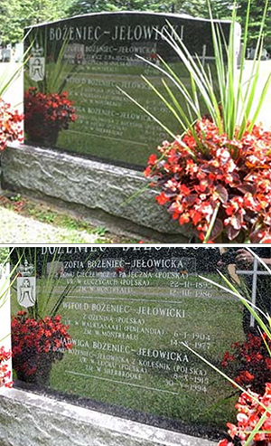 Grave of the Bożeniec-Jełowicki family