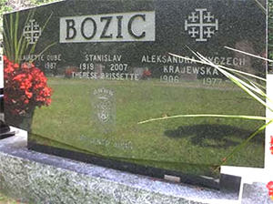 Tombeau de la famille Bozic