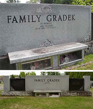 Tombeau de la famille Gradek