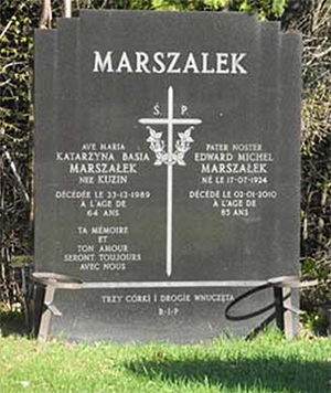 Tombeau de la famille Marszałek