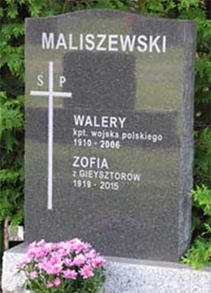 Tombeau de la famille Maliszewski