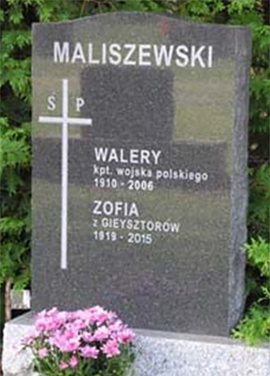 Grób rodziny Maliszewskich