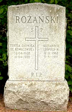 Tombeau de la famille Różański