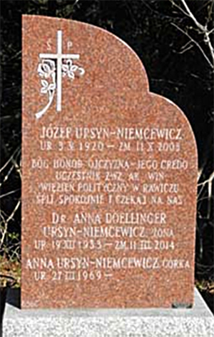Grave of the Ursyn-Niemcewicz Doellinger family